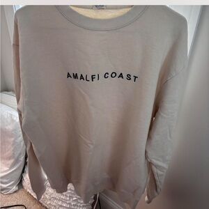 Brandy Melville Crewneck almafi coast purchased in Italy